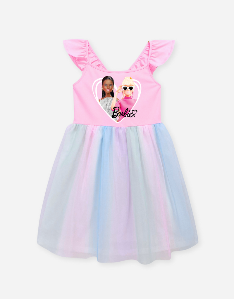 Váy bé gái Barbie