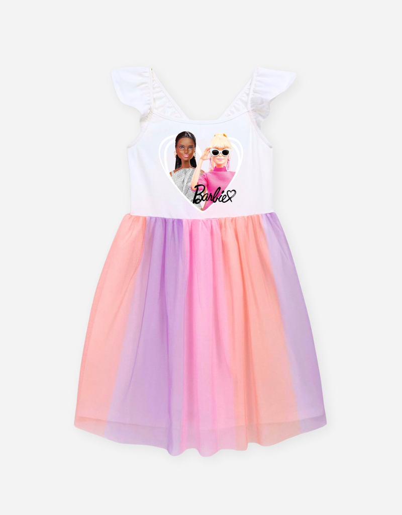 Váy bé gái Barbie