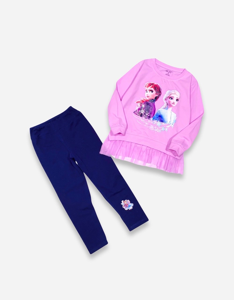 Đồ bộ dài bé gái Elsa Anna