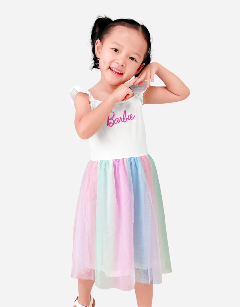Váy bé gái Barbie