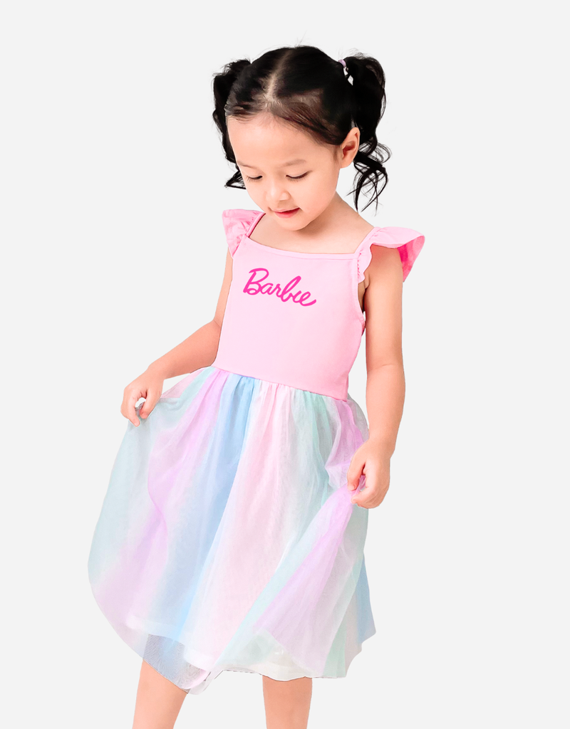 Váy bé gái Barbie