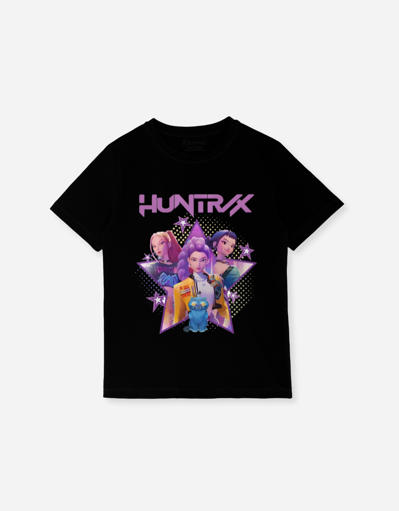 Áo thun bé gái Huntrix Bomines