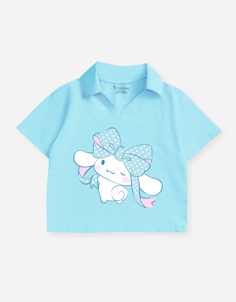 Áo bé gái Kuromi Kitty Bomines