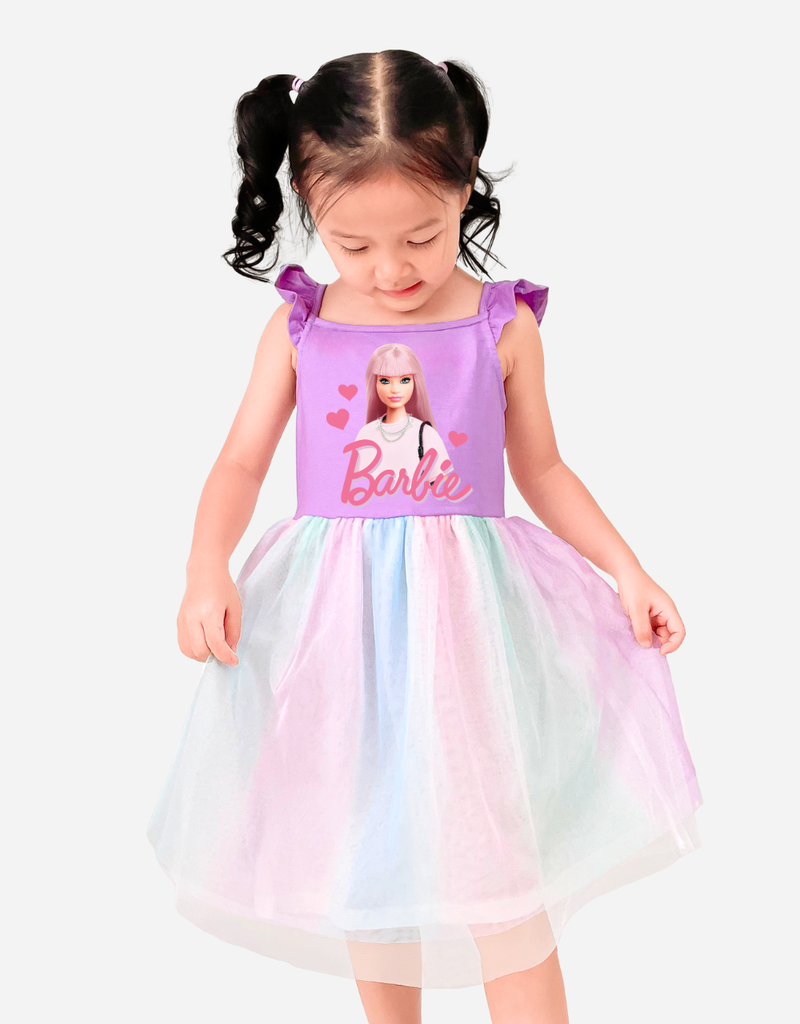 Váy bé gái Barbie
