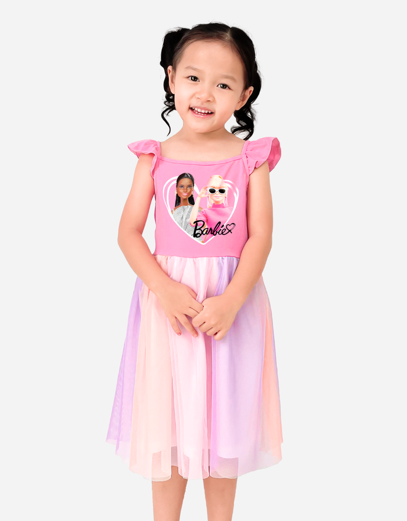 Váy bé gái Barbie