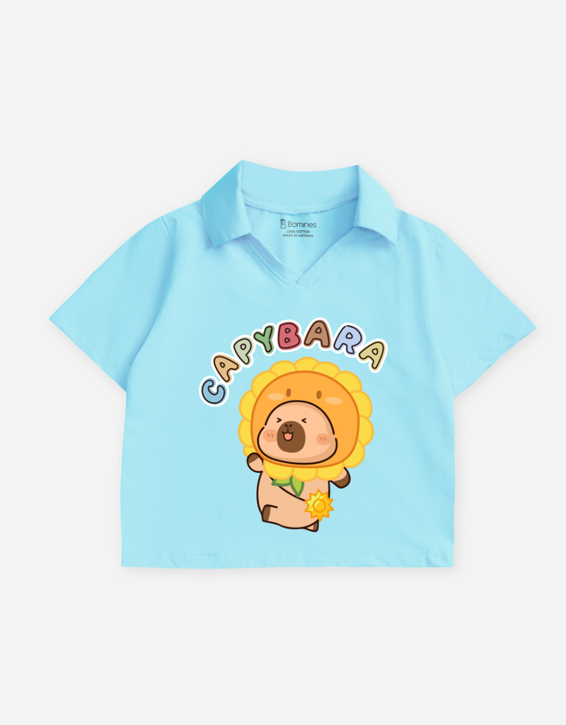 Áo bé gái Capybara