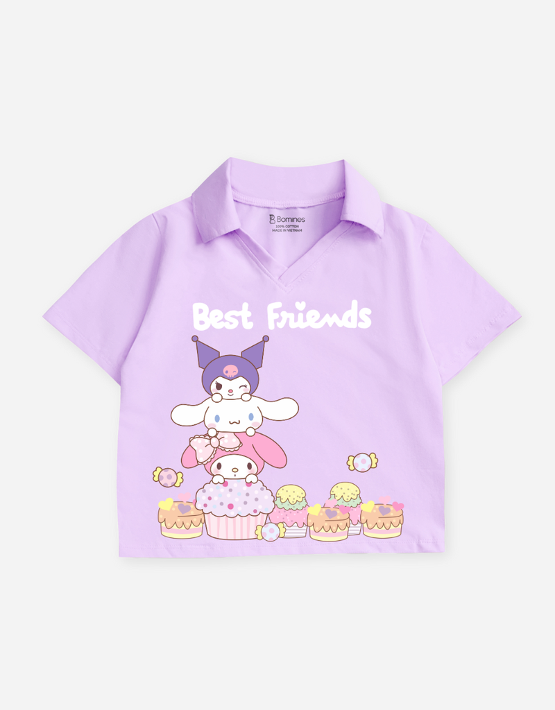 Áo bé gái Sanrio