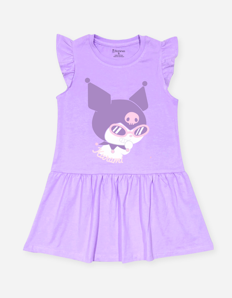 Váy bé gái Kuromi, Hello Kitty, Cinnamoroll, My Melody