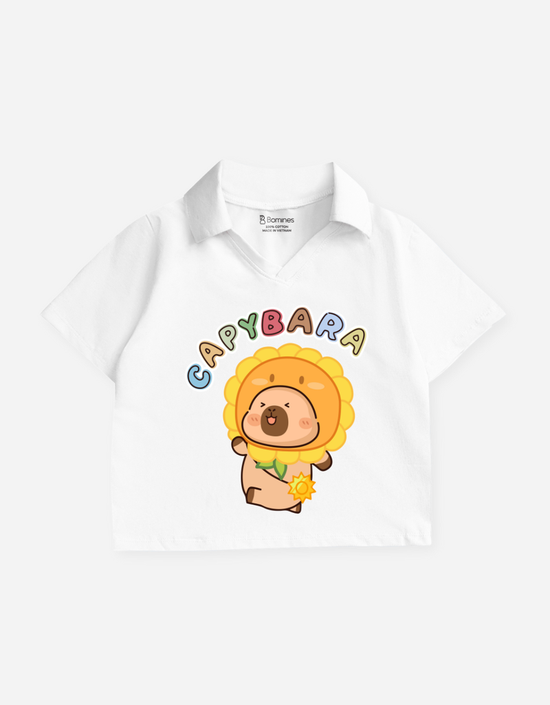 Áo bé gái Capybara