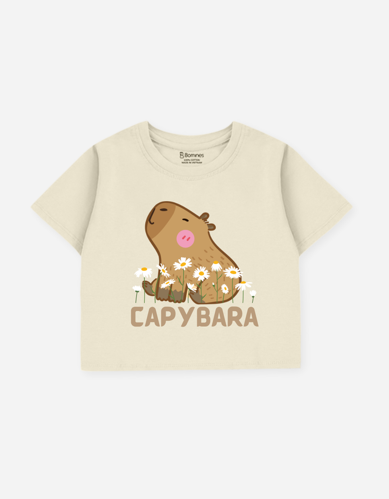 Áo bé gái Capybara