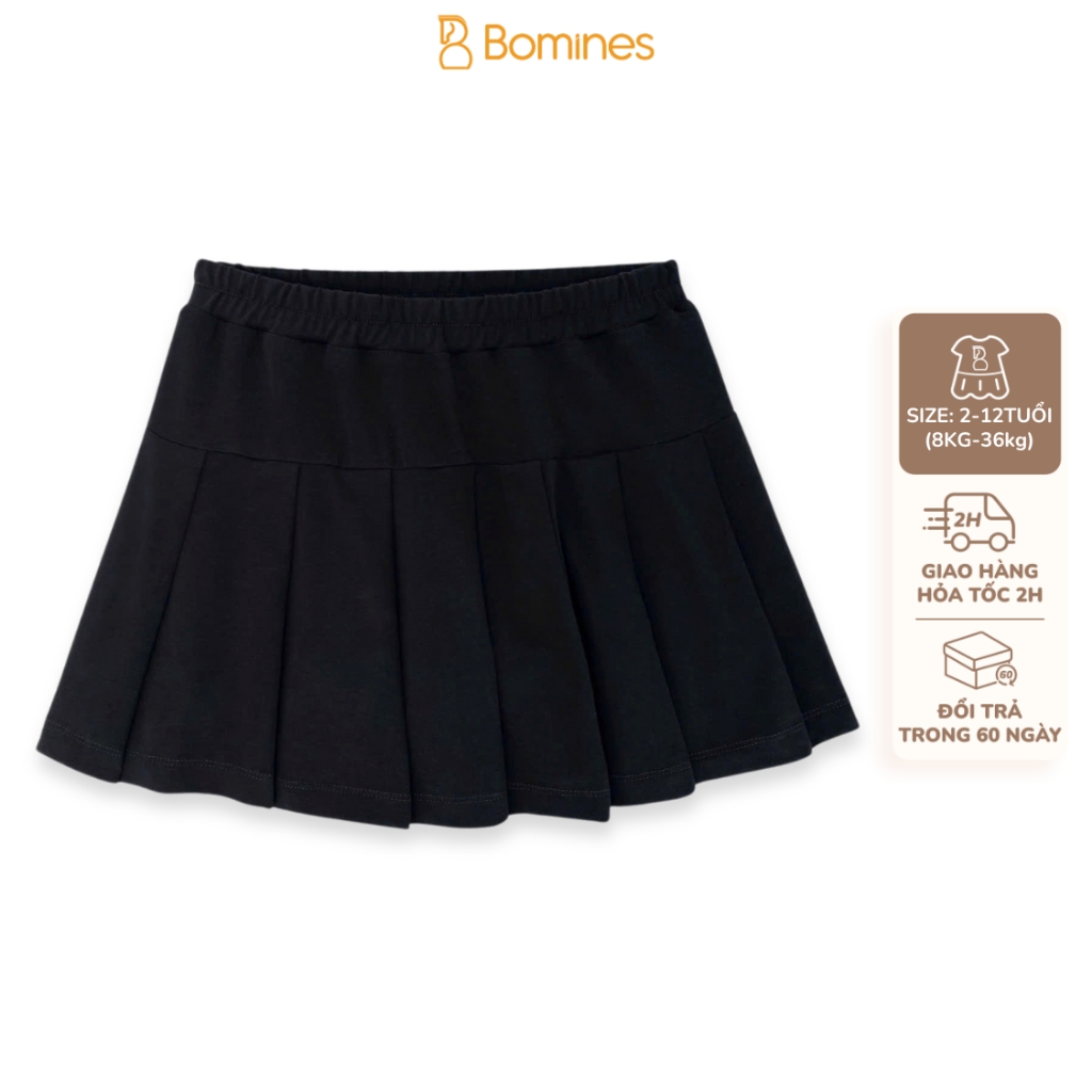 Chân váy bé gái nhiều hoạ tiết BOMINES
