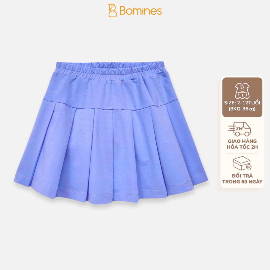 Chân váy bé gái nhiều hoạ tiết BOMINES