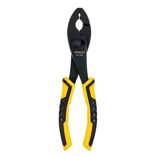Kìm kẹp 2 lỗ Stanley 84-026 203mm, độ mở tối đa 50mm, chất liệu thép hợp kim, lưỡi cắt răng cưa - Trang bị toàn diện