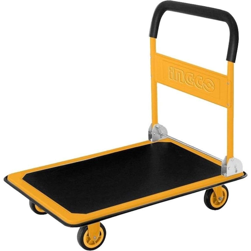 Xe đẩy hàng gấp gọn INGCO HPHT13002, tải trọng 300kg, thiết kế an toàn và tiện lợi Xe kéo chính hãng, Trang bị toàn diện