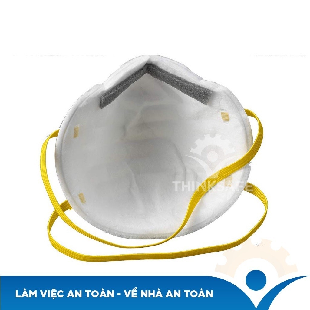 Khẩu trang 3M 8210 dây qua gáy dùng trong y tế kháng khuẩn, chống giọt bắn dùng cho bác sĩ - Trang bị toàn diện