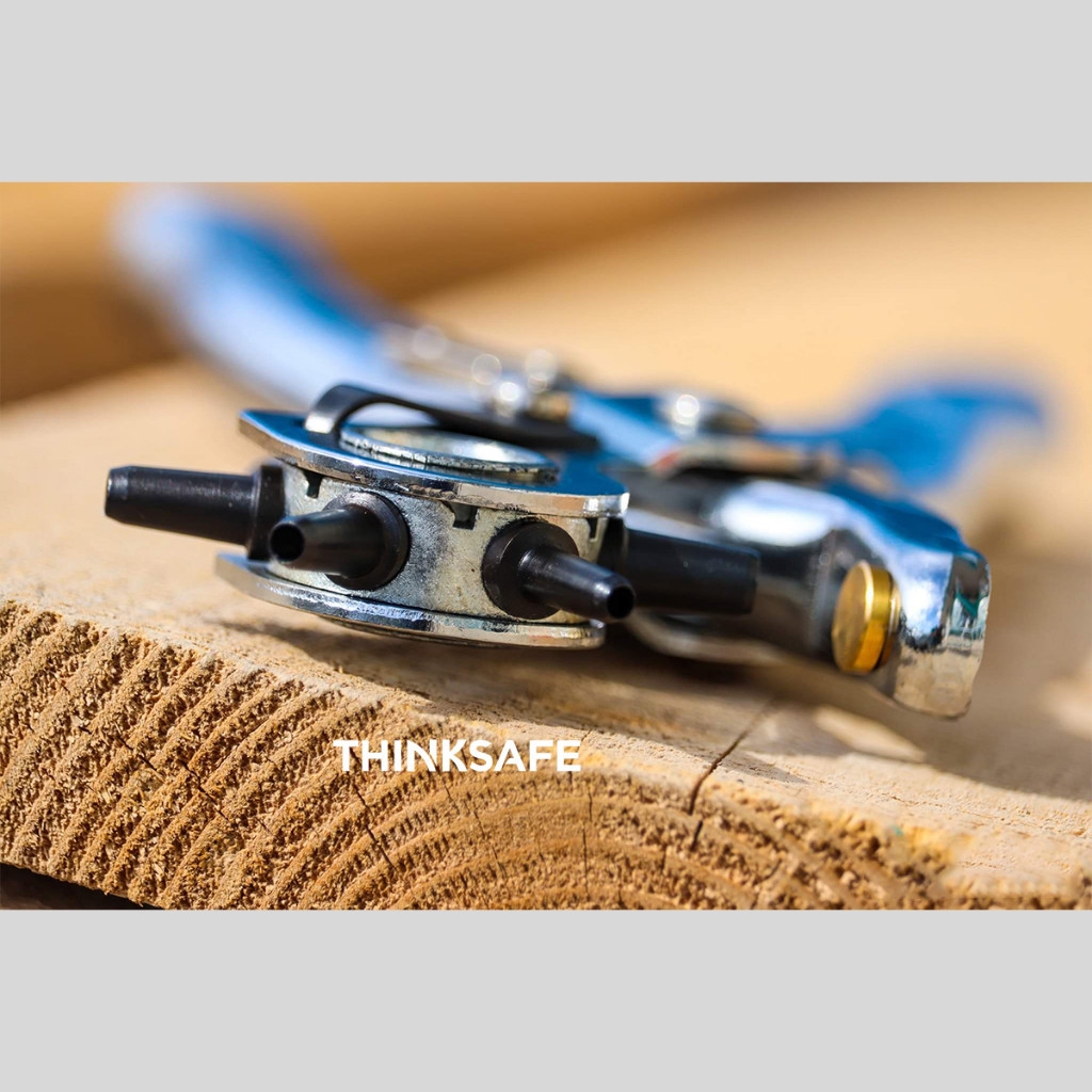 Kìm bấm lỗ Total THT3351 nhiều kích thước 2.5mm  5mm kìm đục lỗ vải da dây nịt thắt lưng - Trang bị toàn diện