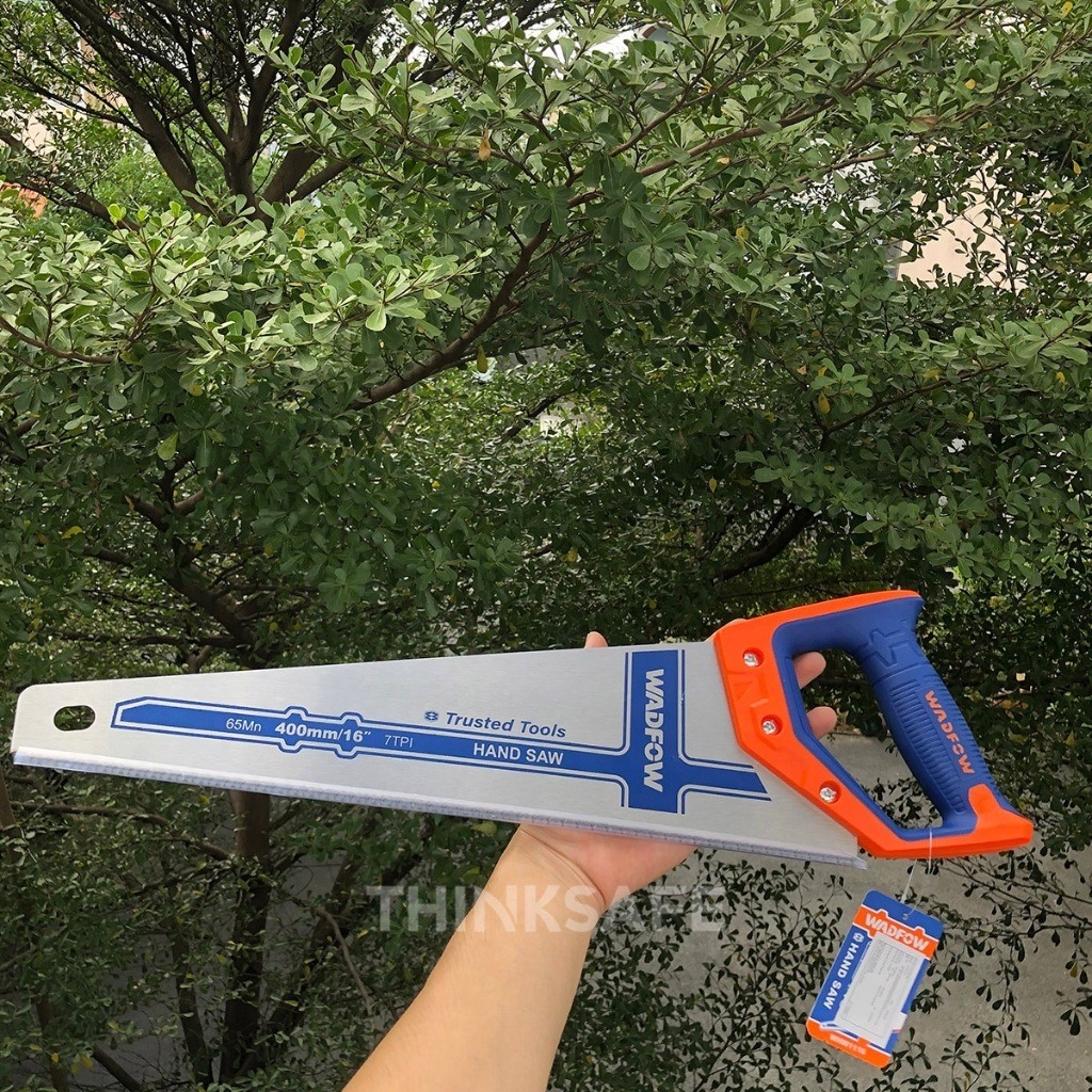 Cưa cầm tay Wadfow WHW1116 kích thước 16 inch 400mm răng cưa phủ lớp bảo vệ và xử lý nhiệt -  Trang bị toàn diện