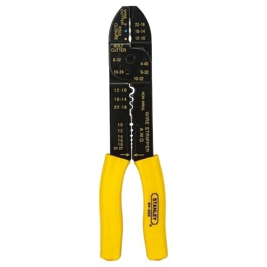 Kìm bấm cos Stanley 84-223-22 9 inch (230mm), bấm được nhiều loại đầu cos Kiềm bấm cos đa năng - Trang bị toàn diện