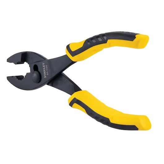 Kìm kẹp 2 lỗ Stanley 84-026 203mm, độ mở tối đa 50mm, chất liệu thép hợp kim, lưỡi cắt răng cưa - Trang bị toàn diện