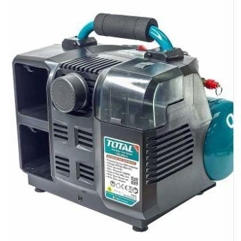 Máy nén khí 6L dùng pin 40V Total TACLI2003, tốc độ chảy 98 l/p, áp suất tối đa 135PSI, không kèm pin và sạc, Chính hãng