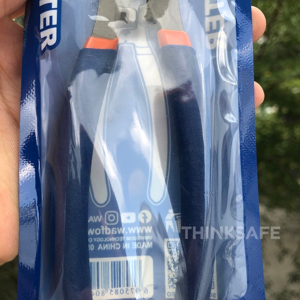 Kìm cắt cáp Wadfow WCT1906 WCT1908 6-8inch làm từ chất liệu thép carbon chất lượng cao được phủ lớp dầu bóng và chống gỉ