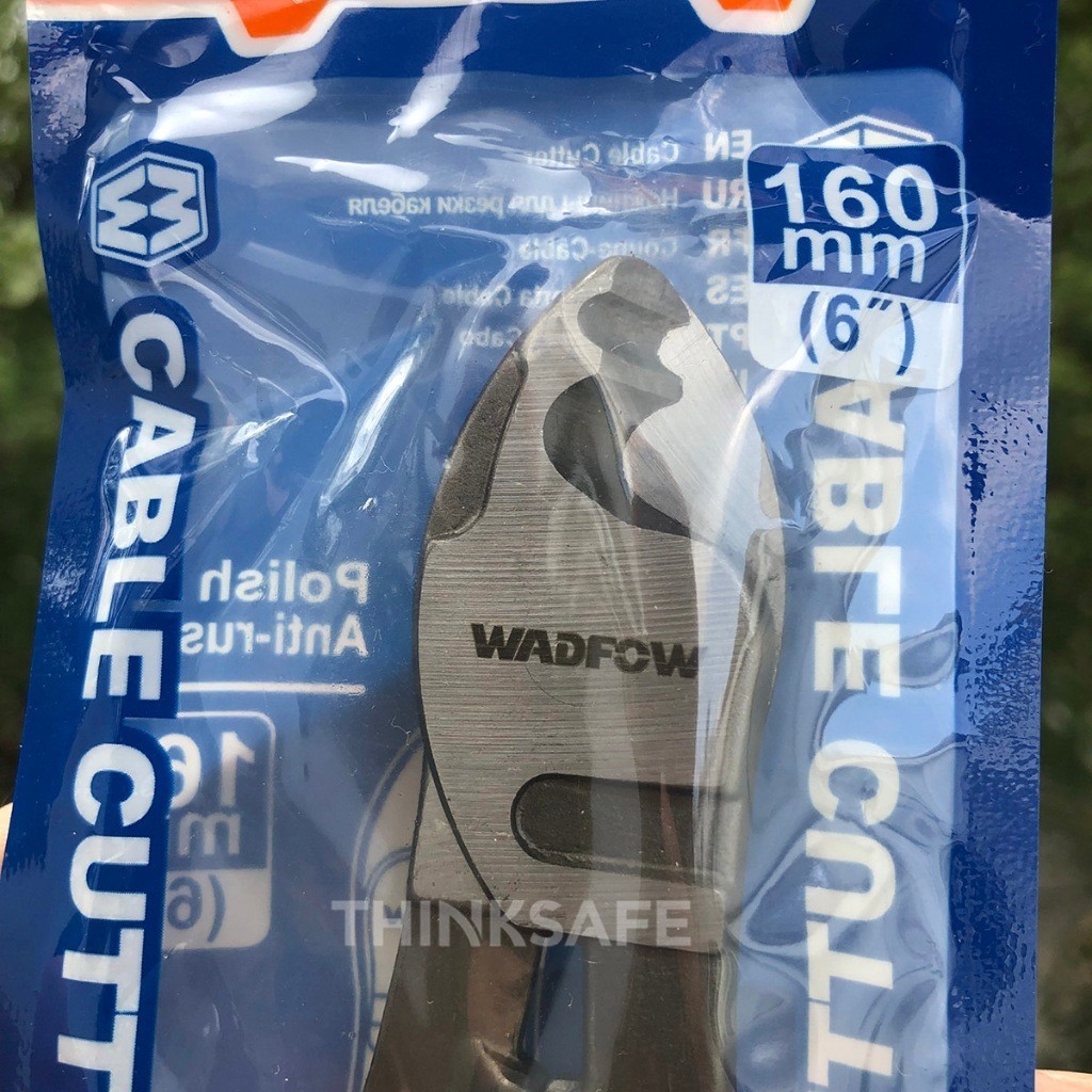 Kìm cắt cáp Wadfow WCT1906 WCT1908 6-8inch làm từ chất liệu thép carbon chất lượng cao được phủ lớp dầu bóng và chống gỉ