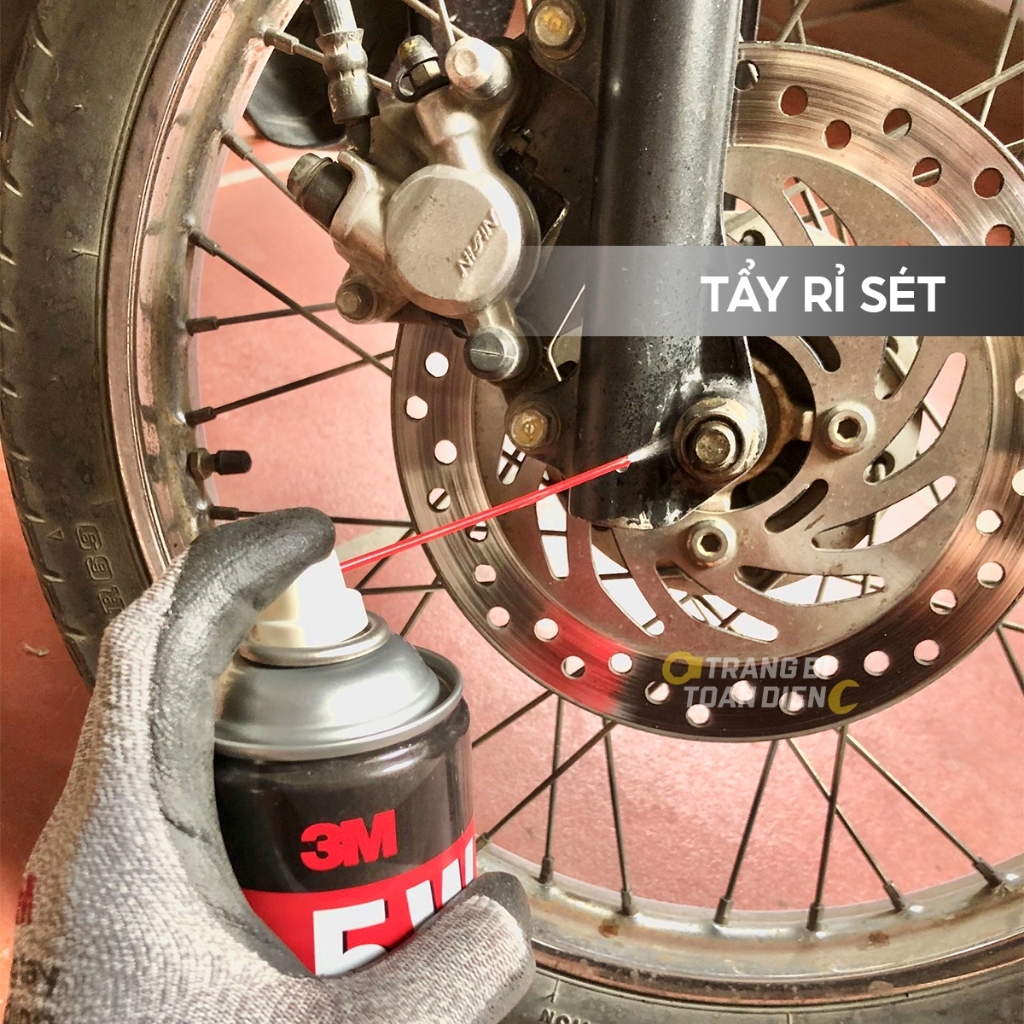Chai dầu chống rỉ sét 3M 5W, bình xịt bảo dưỡng chống ăn mòn, bôi chơn, sửa chữa các vết rỉ sét - Trang bị toàn diện