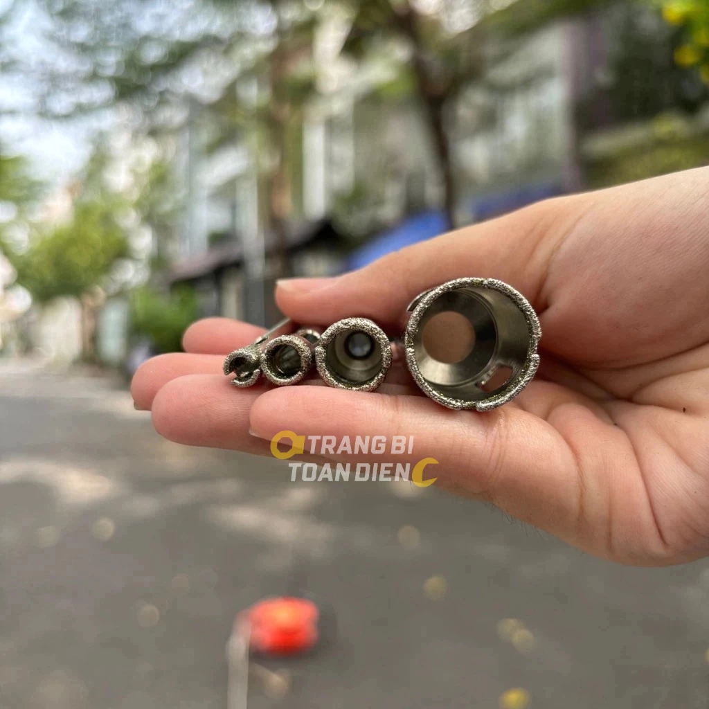 Hộp mũi khoan kính BlueBird KK chính hãng KingBlue nhiều kích cỡ 6 - 21mm Mũi khoét kính, gạch, đá granit bền, sắc bén