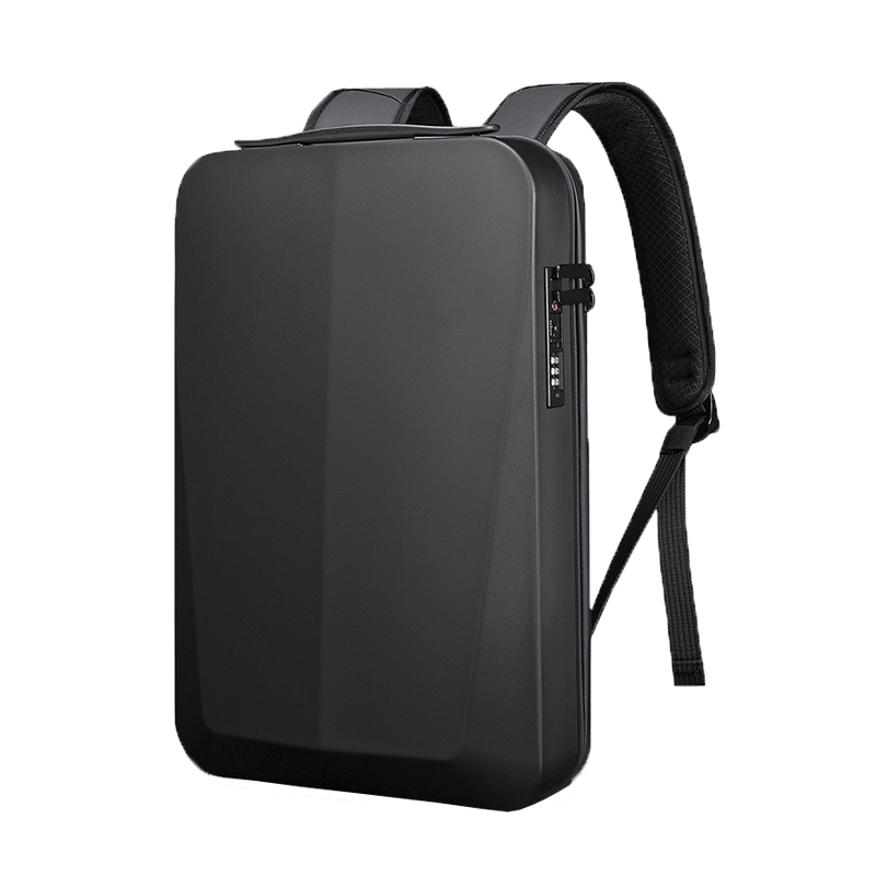 Balo đựng Laptop 15.6 inch BANGE khóa mật mã TSA007 khối đa diện vuông kèm cáp sạc ẩn