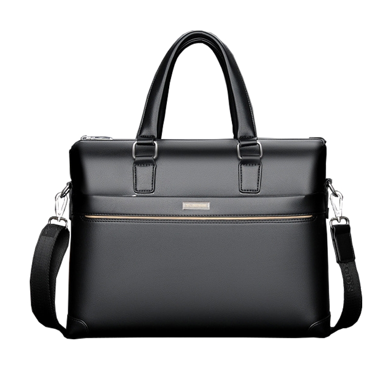 Cặp da công sở đựng Laptop Baodidaishu viền sọc ngang nổi bật