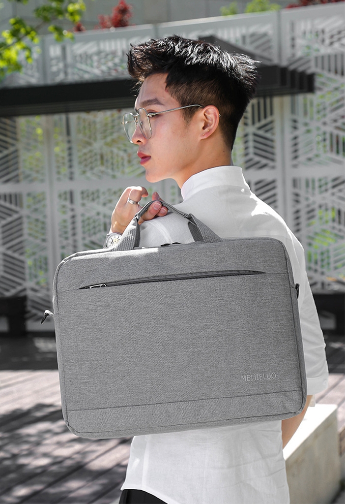 Cặp xách Laptop Meijieluo kèm ngăn phụ cao cấp
