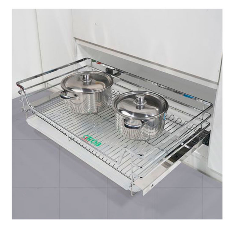 Khay xoong nồi gắn cánh tủ dưới Grob