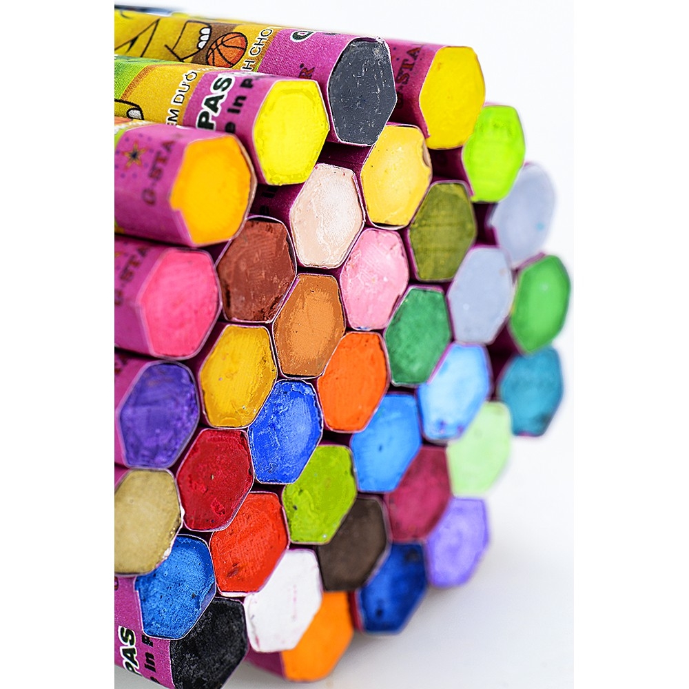 G-Star Sáp Dầu Con Voi Hộp Giấy 24 Màu (10 Hộp/Lốc; 80 Hộp/ Thùng)