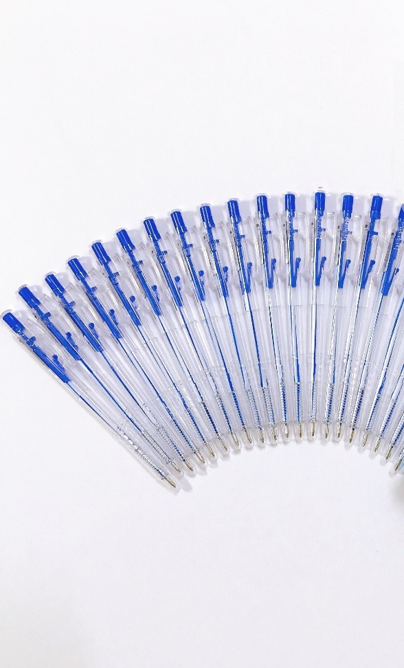 . Bút Bi Aihao Đầu Bấm 207 BỊCH (100 Cây/ Bịch; 32 Bịch/Thùng)