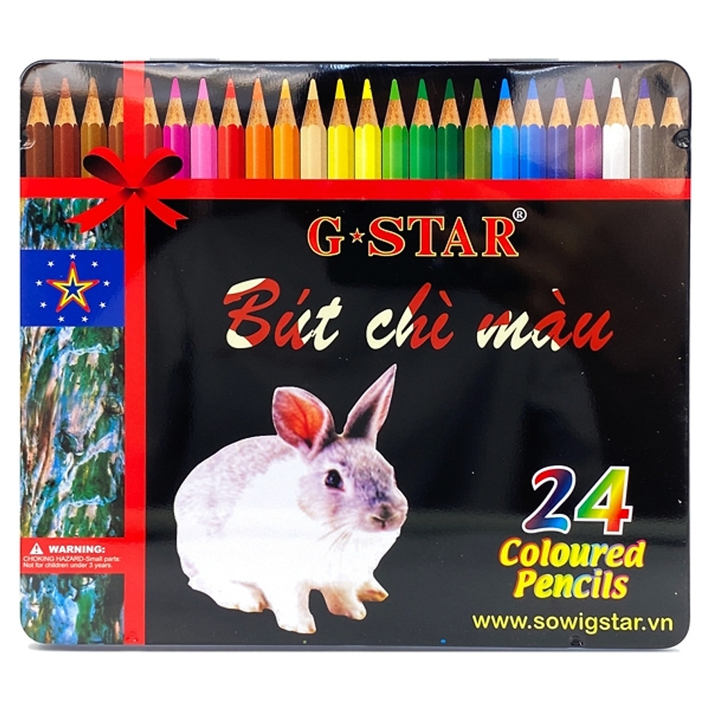 G-Star Bút Chì Màu (HỘP THIẾC) T12