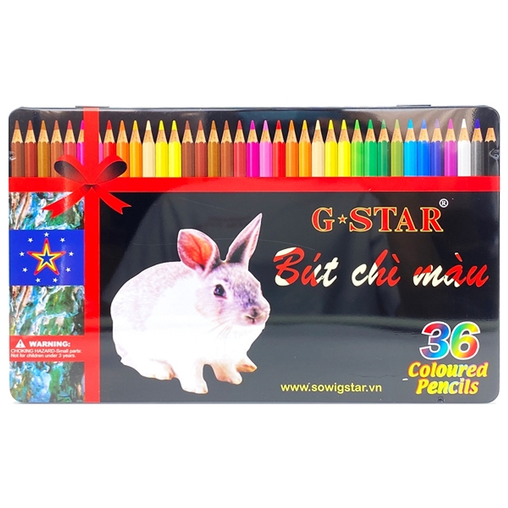 G-Star Bút Chì Màu (HỘP THIẾC) T12
