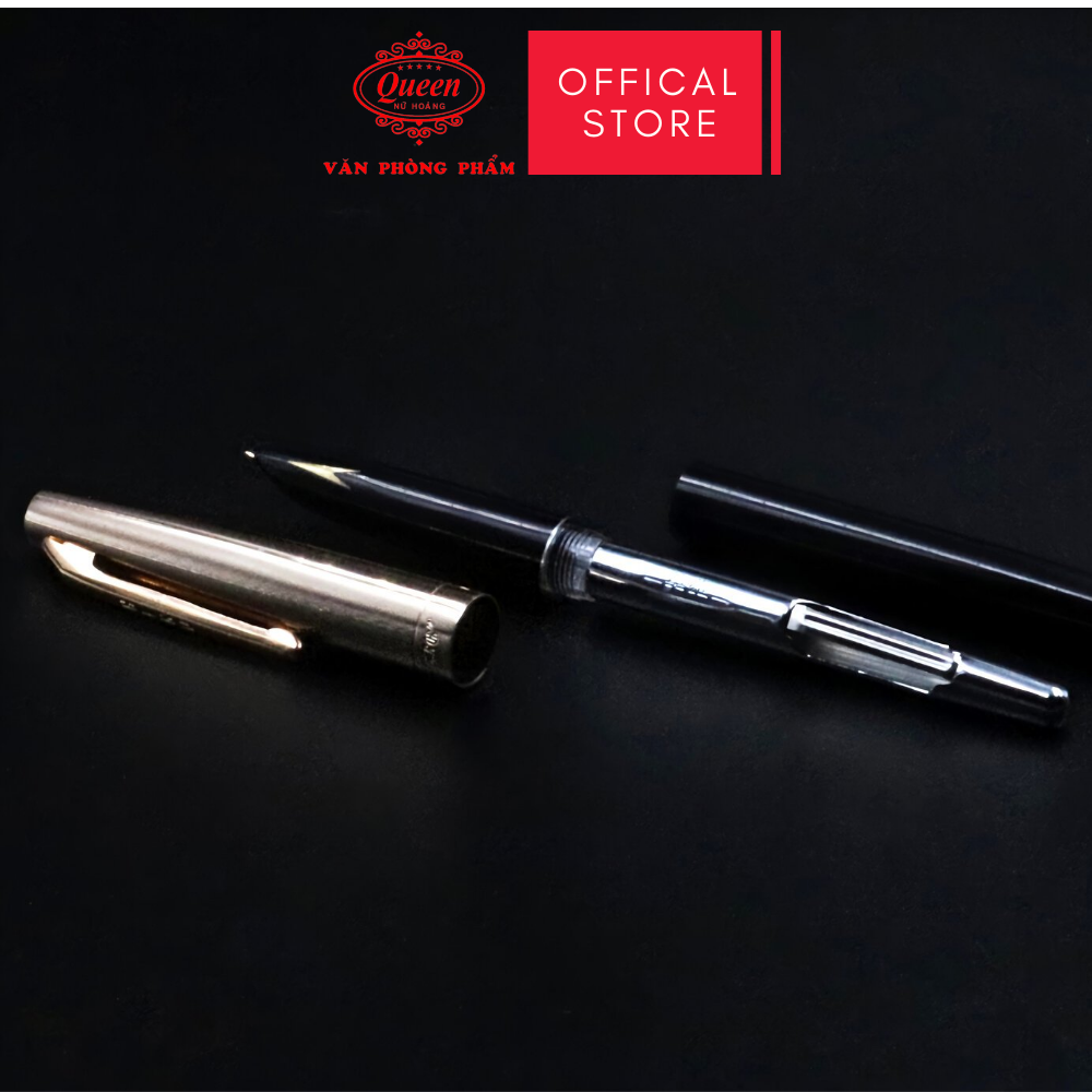 Queen - Bút Máy Hero 336 (Xanh Lá, Đỏ Đô, Đen) (12 Cây/Lốc; 12 Lốc/Thùng)