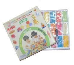 Hada Đất Nặn Hình Thơm Hoa Đào