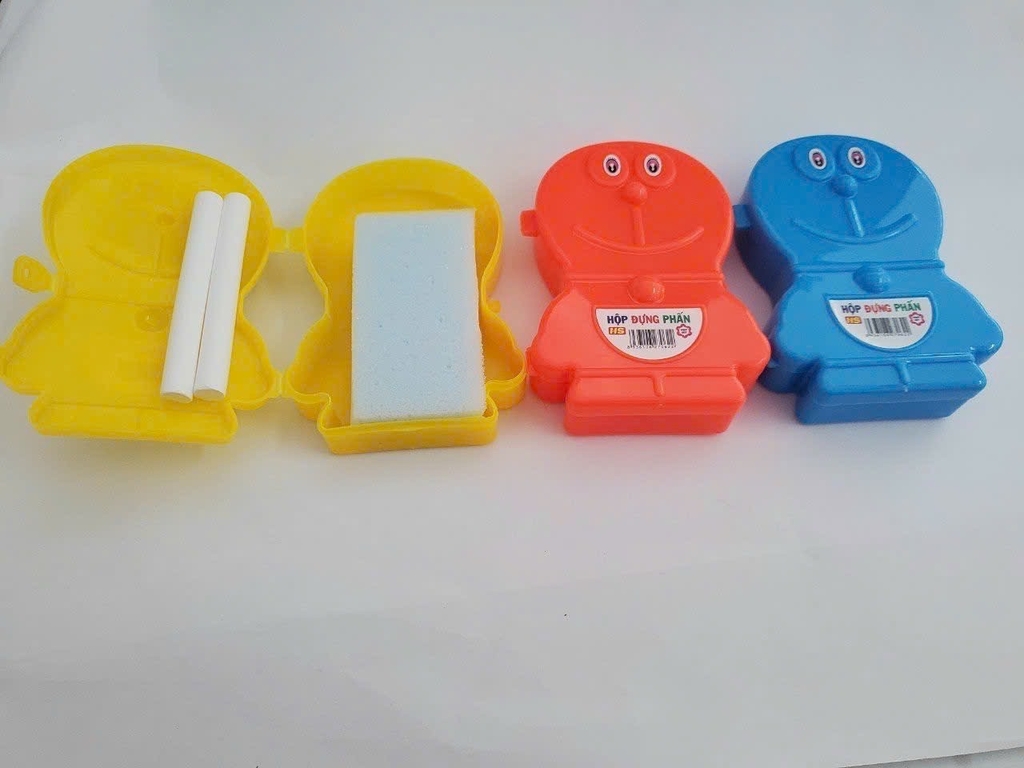HS Hộp đựng phấn (Hình Bướm, Panda, Xe, Hello Kitty, Cá, Doremon) (10 hộp/ Lốc)