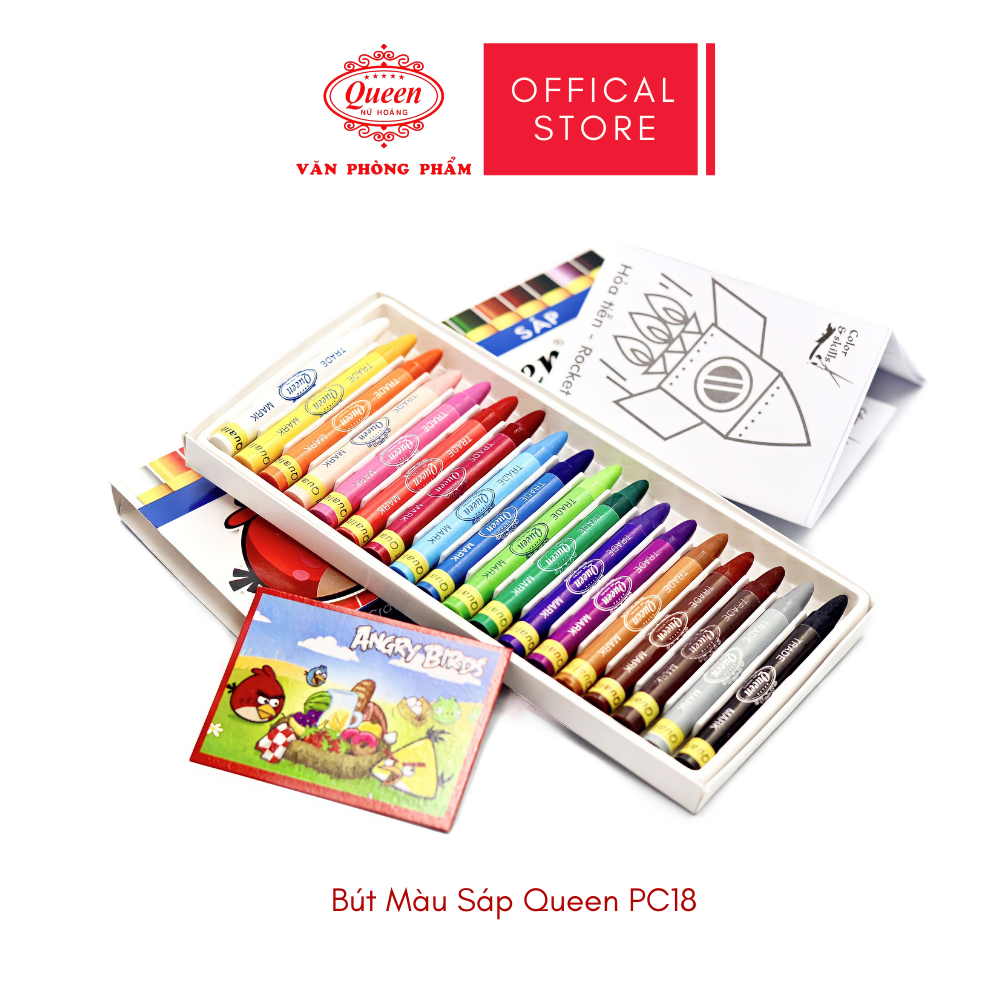 Queen - Bút Sáp Màu Queen