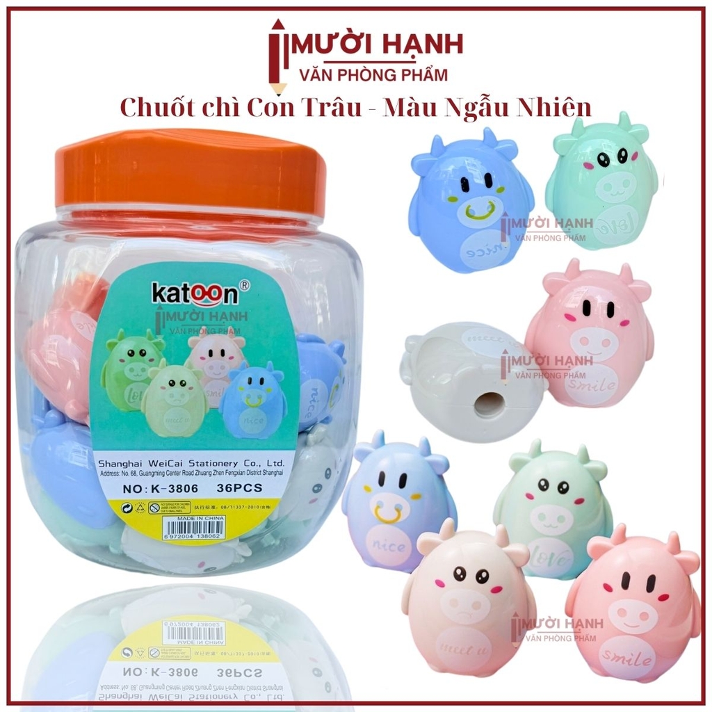 . Chuốt Hình Con Trâu DY391 3806 (36 Cái/Lon ; 60 Lon/Thùng)