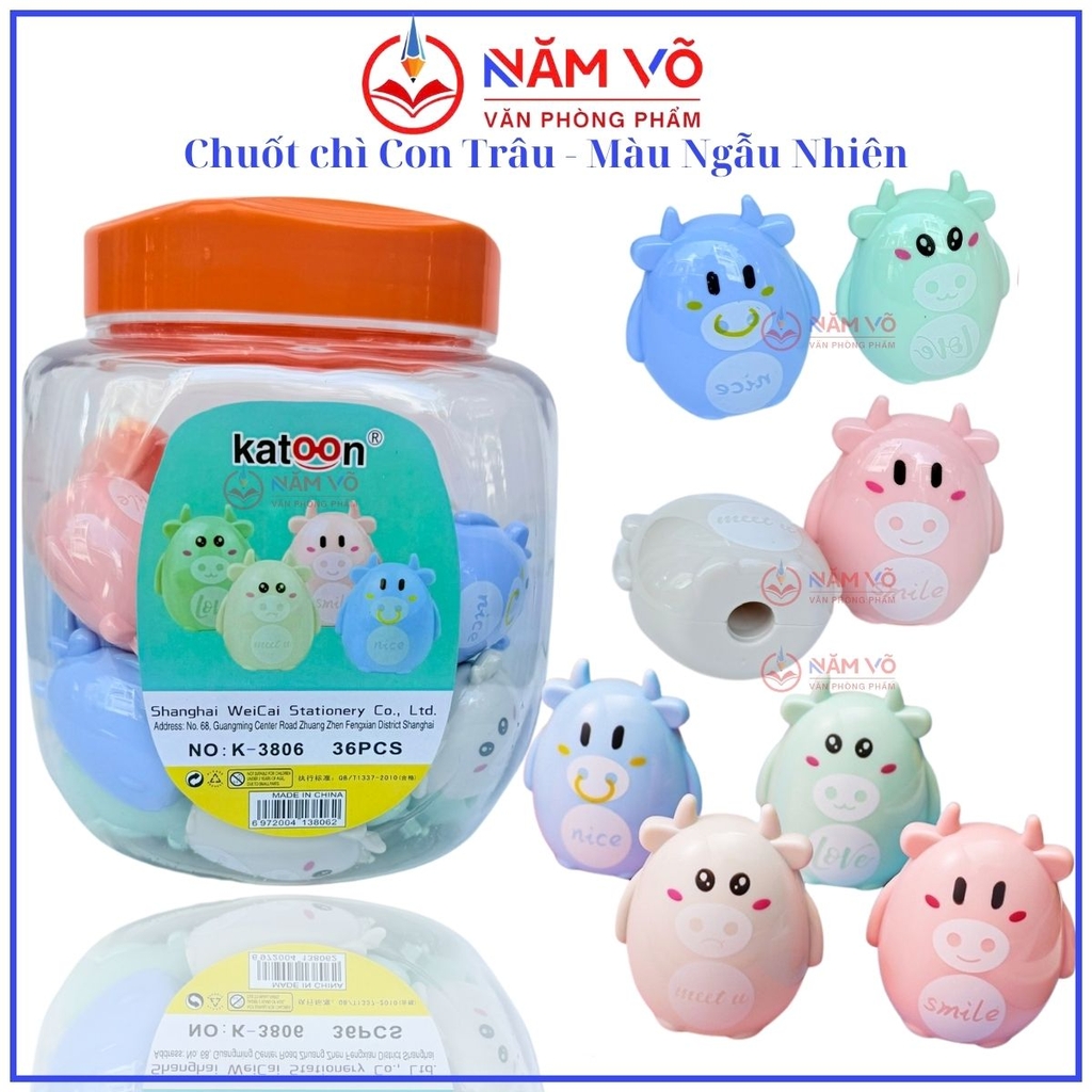 . Chuốt Hình Con Trâu DY391 3806 (36 Cái/Lon ; 60 Lon/Thùng)