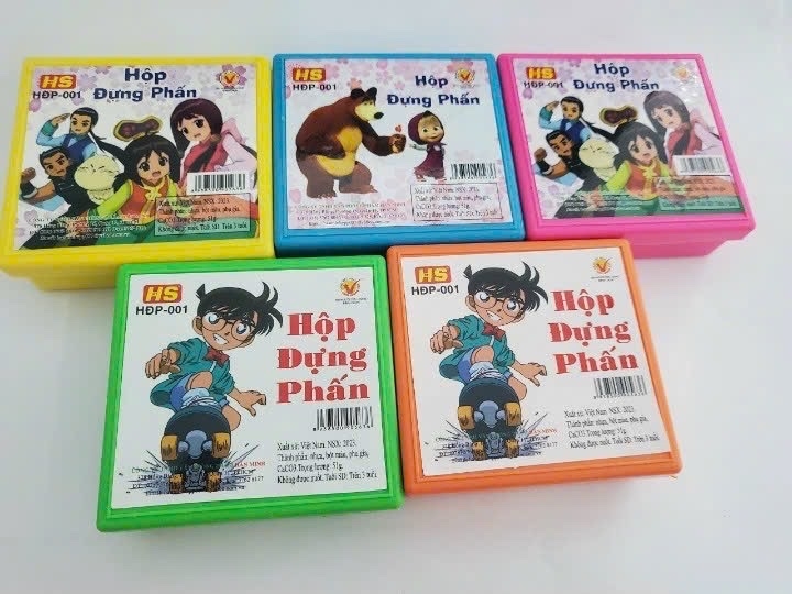 HS Hộp đựng phấn vuông HĐP-001 (10 Hộp/Lốc)
