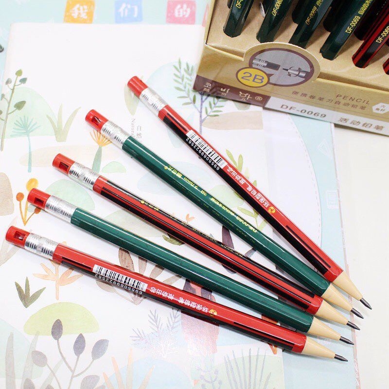 Bút Chì Bấm 2.0mm DF0069 (40 Cây/Hộp; 24 Hộp/Thùng)