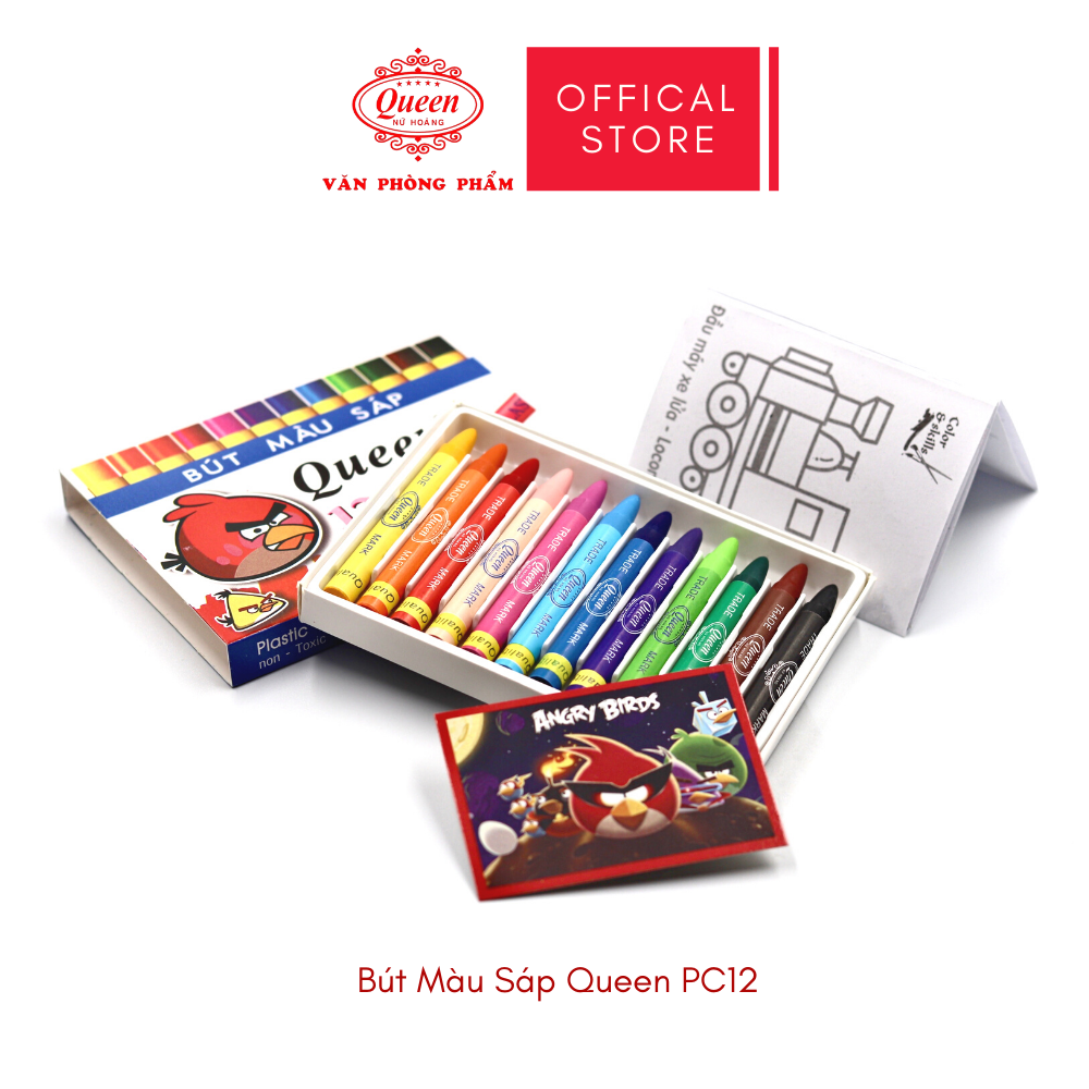 Queen - Bút Sáp Màu Queen