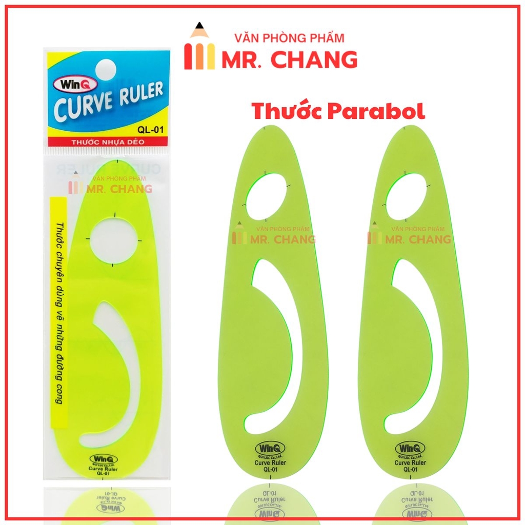 Win Q Thước Dẻo ParaBol QL01 (1 Cây/Bao; 50 Cây/Hộp; 50 Hộp/ Thùng)