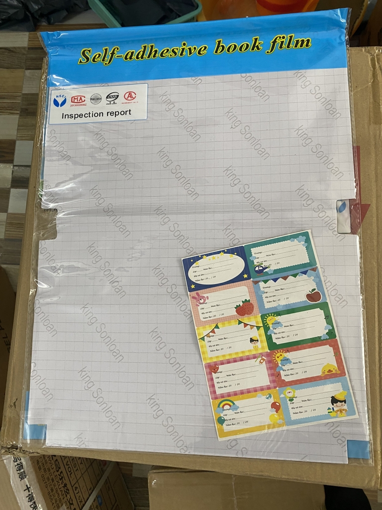 . Bao Decal Dán Kèm 10 Nhãn Tên A4 45x32cm 261 (50 Xấp/ Lốc; 150 Xấp/ Thùng)