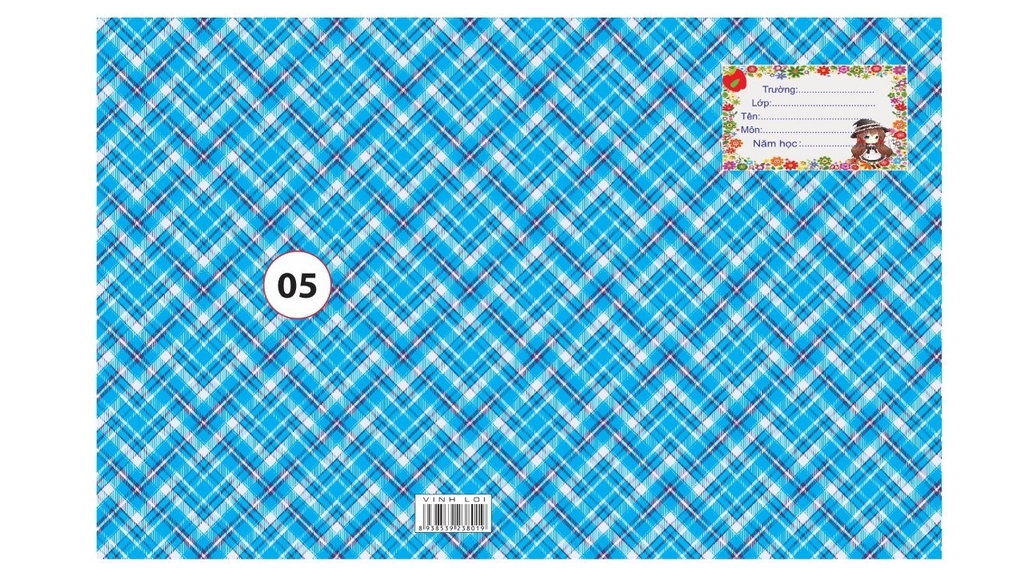 Bìa Bao Tập Kiếng Con Nai Màu và Hình (10 Tờ Cùng Loại/Xấp)