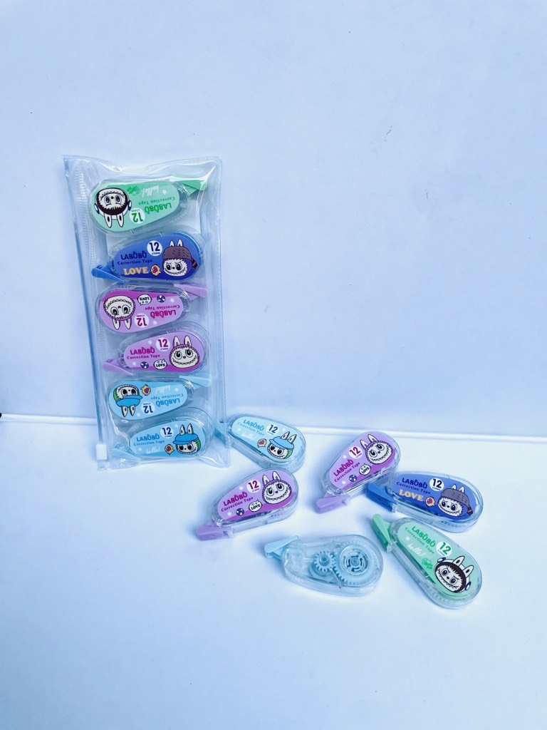 Xóa Kéo Bịch 6 Cây 955 (6 Cây/ Bịch; 18 Bịch/ Lốc; 24 Lốc/ Thùng; 432 Bịch/ Thùng)