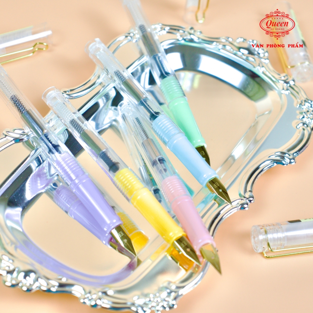 Queen - Bút Máy Ngòi Trơn FP17-1 (24 Cây/Hộp)